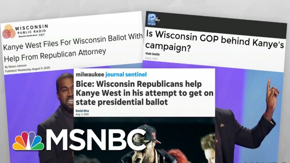 Trump Campaign Running Two Candidates For President In Wisconsin | Rachel Maddow | MSNBC