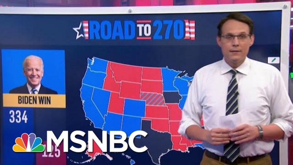 NBC News Unveils Its First 2020 Battleground Electoral Map Today | MTP Daily | MSNBC