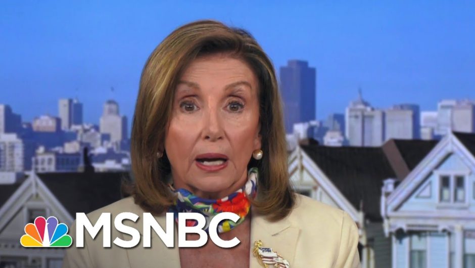 Speaker Pelosi: Trump’s Purpose Is To Jeopardize The Integrity Of The Election | Deadline | MSNBC