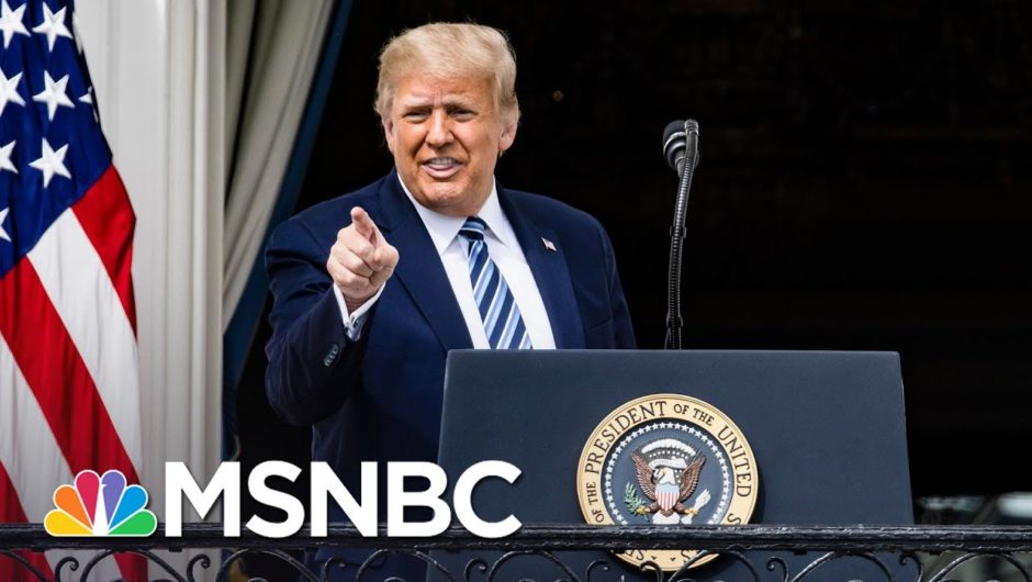 Trump Holds Campaign Event At White House Despite Coronavirus Outbreak | MSNBC