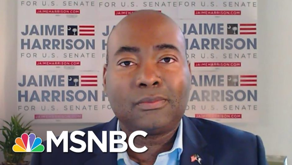 Jaime Harrison: 'Lindsey Graham Is In Trouble' In South Carolina Senate Race | Andrea Mitchell