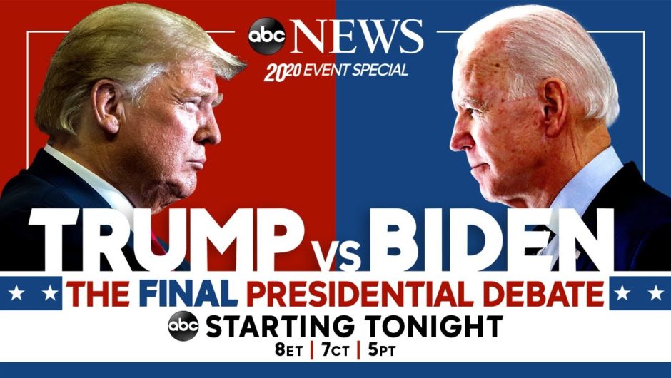 Final 2020 Presidential Debate: WATCH LIVE Pres. Trump, Joe Biden go head-to-head | ABC News