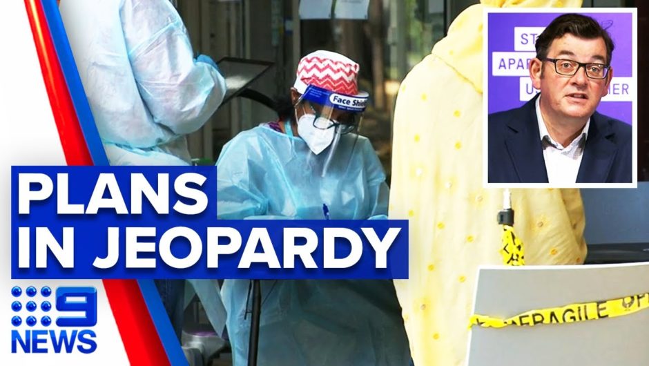 Coronavirus: Melbourne’s reopening plan potentially disrupted | 9 News Australia