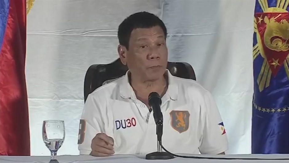 Duterte hours away from speaking at the United Nations