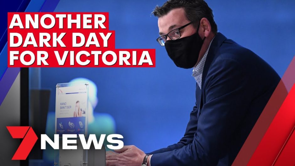 Coronavirus: Another dark day in Victoria's fight against COVID-19 | 7NEWS