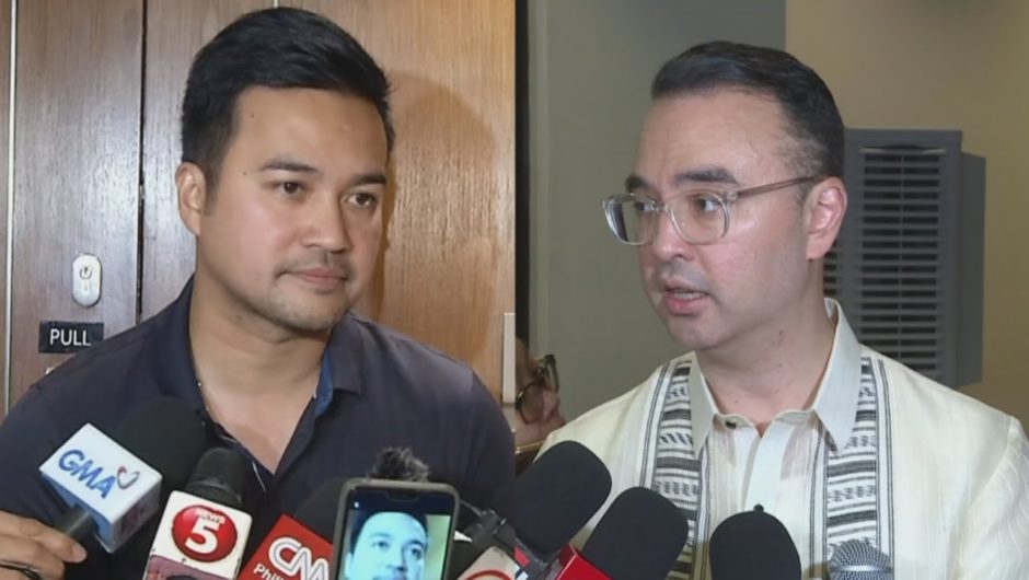 Duterte meets with Cayetano, Velasco