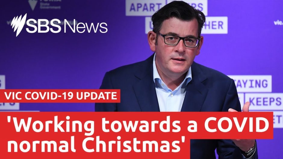 COVID-19 update: Victorian Premier Daniel Andrews is live I SBS News