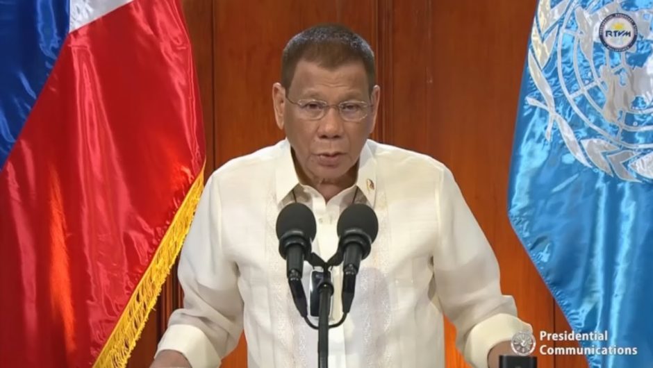 Duterte affirms arbitral win vs. China over S. China sea