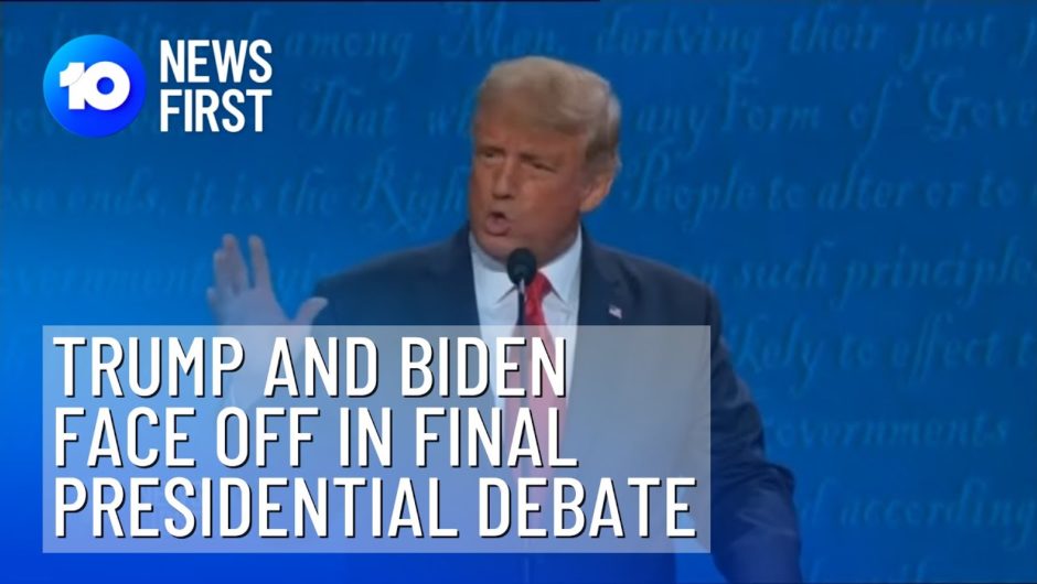 Final Presidential Debate: Trump And Biden Face Off | 10 News First