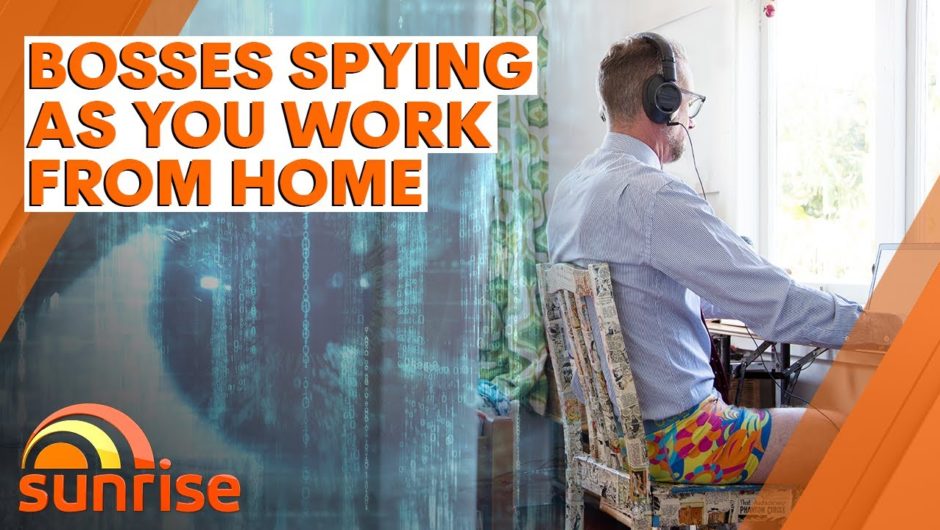 How bosses are spying on employees as they work from home | 7NEWS