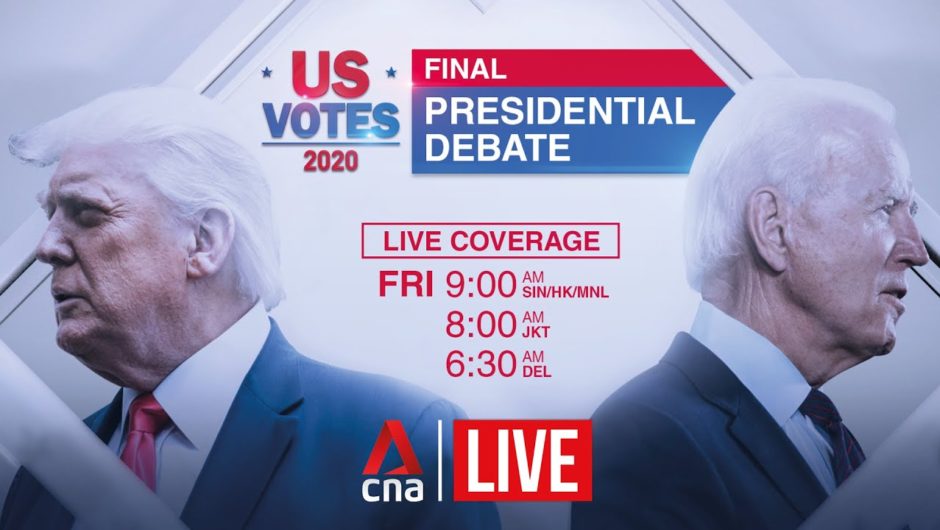 US Election 2020: Final presidential debate between Trump and Biden