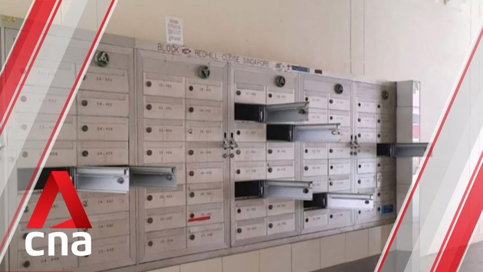 Letterboxes forced open across 9 HDB blocks in Singapore