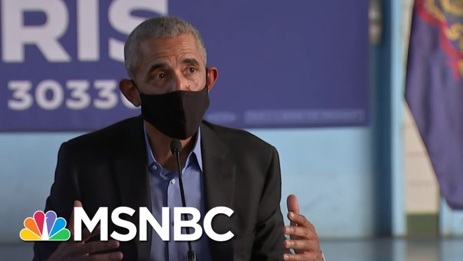 ‘You Want Him In Your Corner’: Obama Holds First Event Back On The Campaign Trail | Deadline | MSNBC