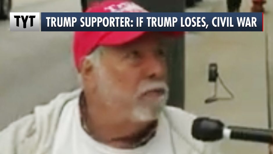 Trump Supporter: If Trump Loses It's Time For A Civil War