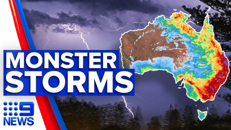 Severe rain event set to pummel five states | 9 News Australia