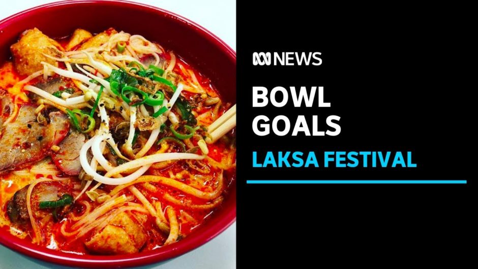 Laksa lovers power through gallons of spicy broth at Darwin festival | ABC News