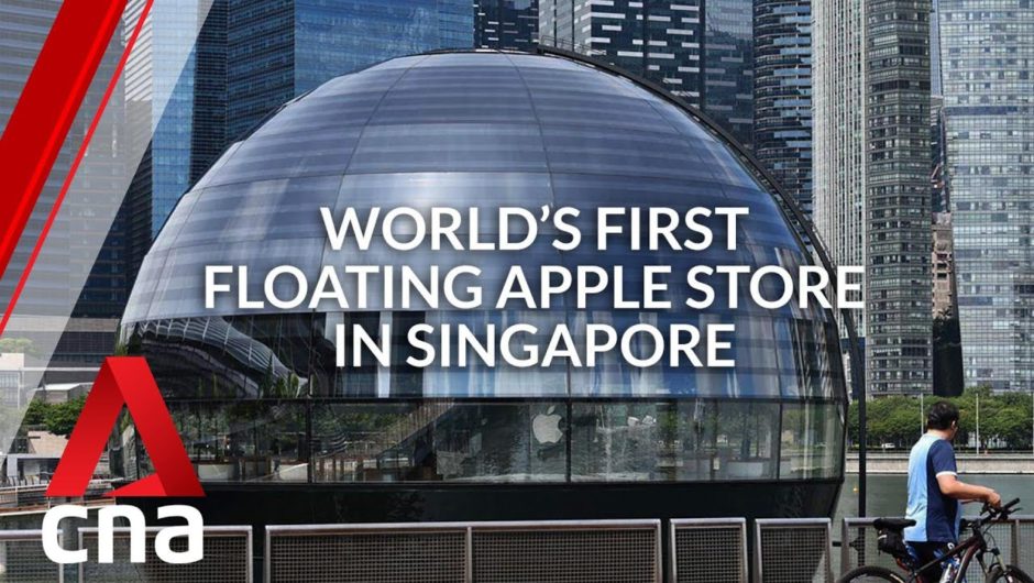 First look: Apple’s ‘floating' store at Singapore’s Marina Bay Sands | CNA Lifestyle