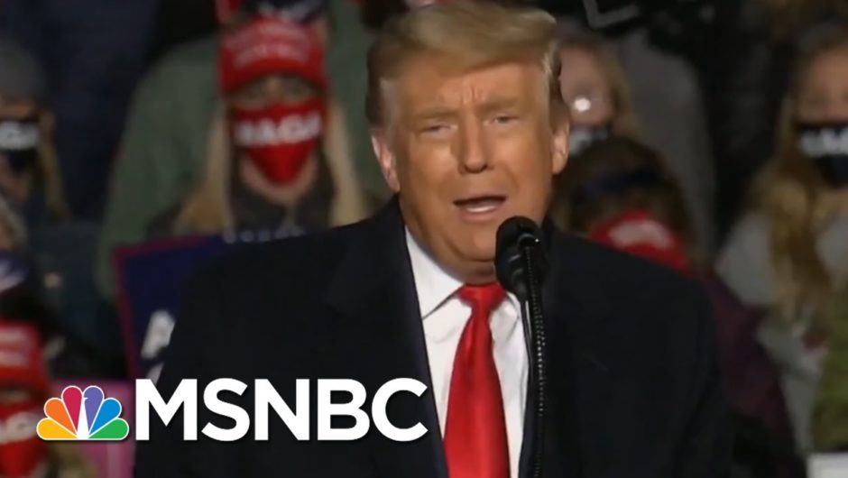 Trump Jokes He Didn't Plan On Campaigning In Erie, Pa. | Morning Joe | MSNBC