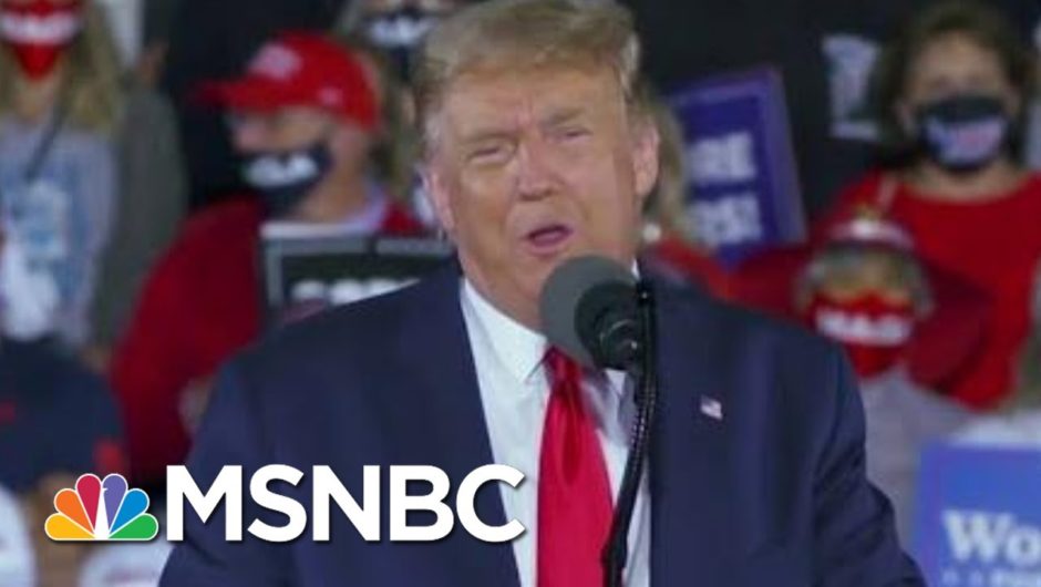 Trump Calls For Biden To Be Put In Jail, Presses AG Barr To Take Legal Action | MTP Daily | MSNBC