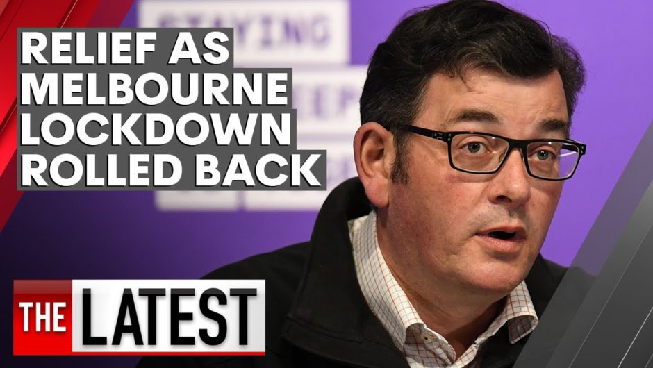 COVID-19: Relief with an end to Melbourne's harsh lockdown in sight | 7NEWS