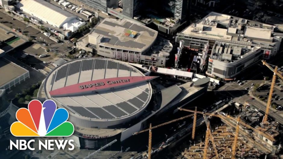Sports Venues Converted Into Polling Places For Election | NBC Nightly News