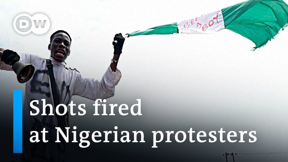 #EndSARS: Shots fired at anti-police brutality protest in Lagos | DW News