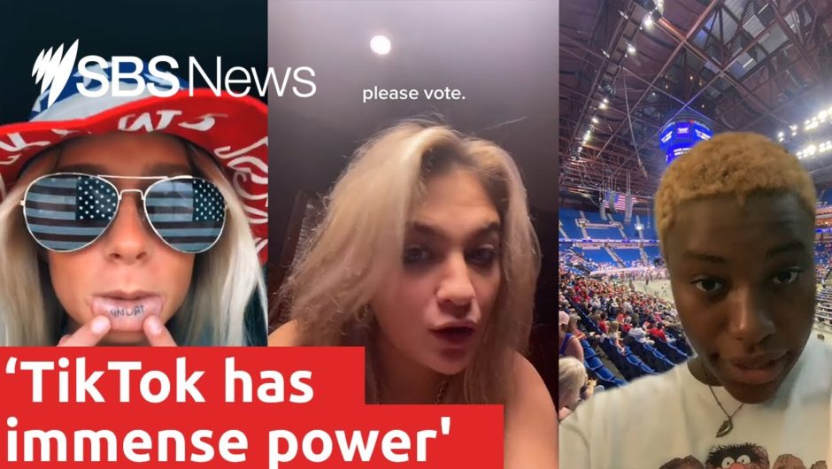 How young people are using TikTok to influence US politics and the Presidential election I SBS News