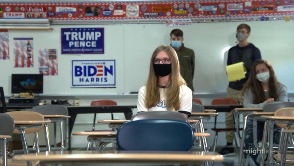 How students in battleground Pennsylvania view the presidential election now vs 2016