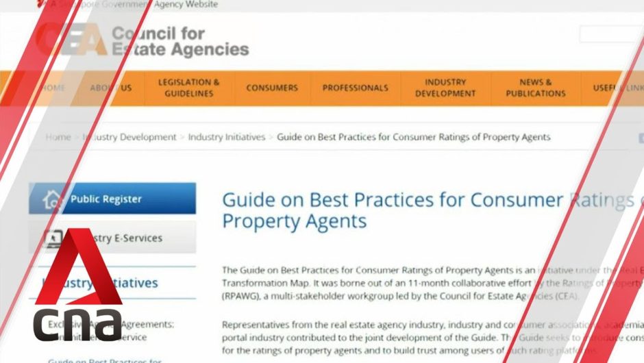 Common sector benchmark for online ratings of property agents