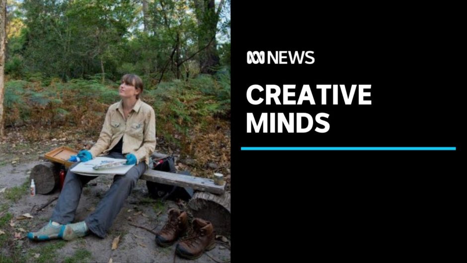 Artists living with disability go bush to find inspiration post COVID-19 lockdown | ABC News