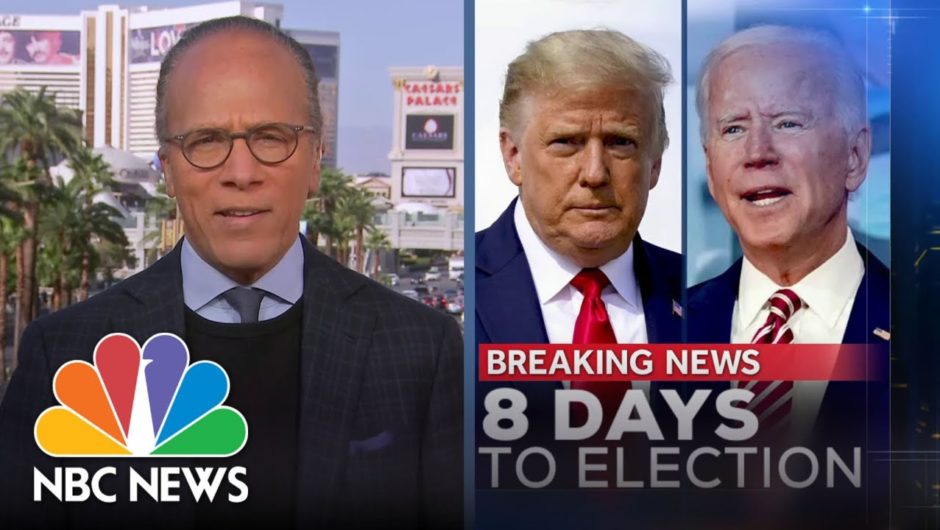 NBC Nightly News Broadcast (Full) – October 26th, 2020 | NBC Nightly News