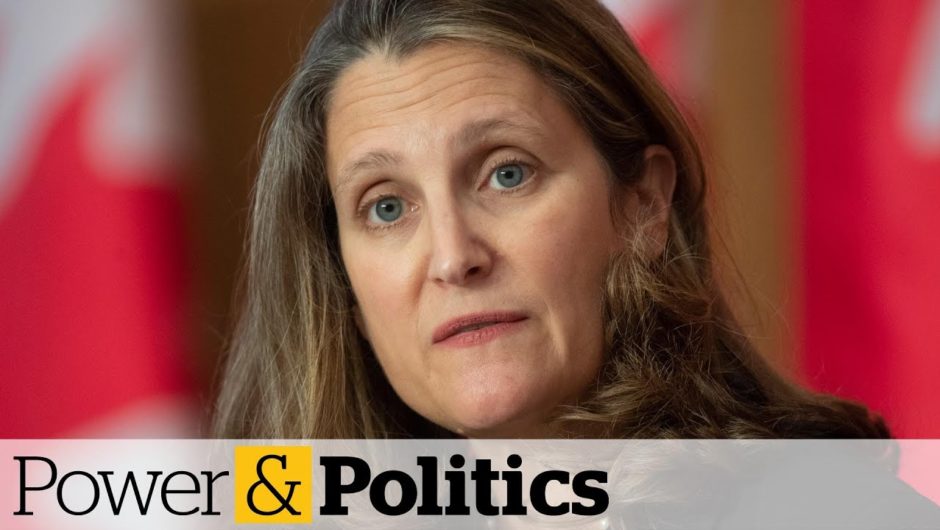 COVID-19 economic recovery requires sustained spending, Freeland says