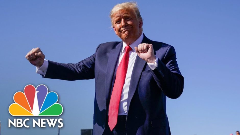 Watch: Trump Dances To ‘YMCA’ At His Campaign Rallies | NBC News NOW