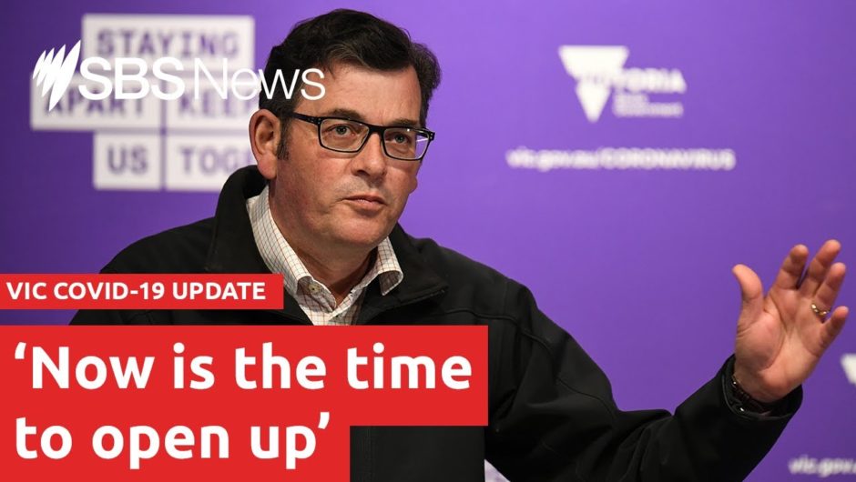 Daniel Andrews announces an end to lockdowns as cases plummet | SBS News