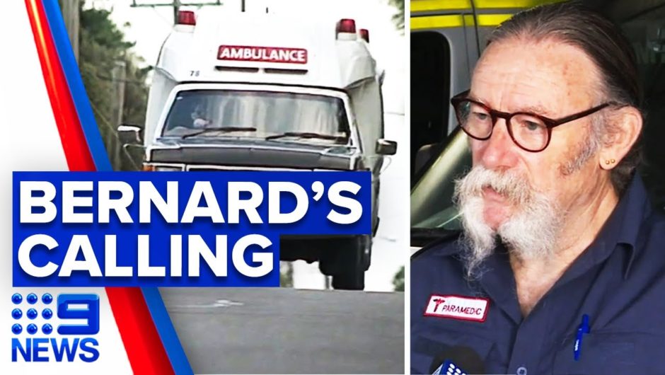 Gippsland paramedic marks 40-year milestone | 9 News Australia