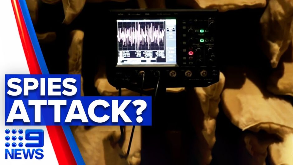 Spies claim to be attacked with sophisticated sonic weapon | 9 News Australia