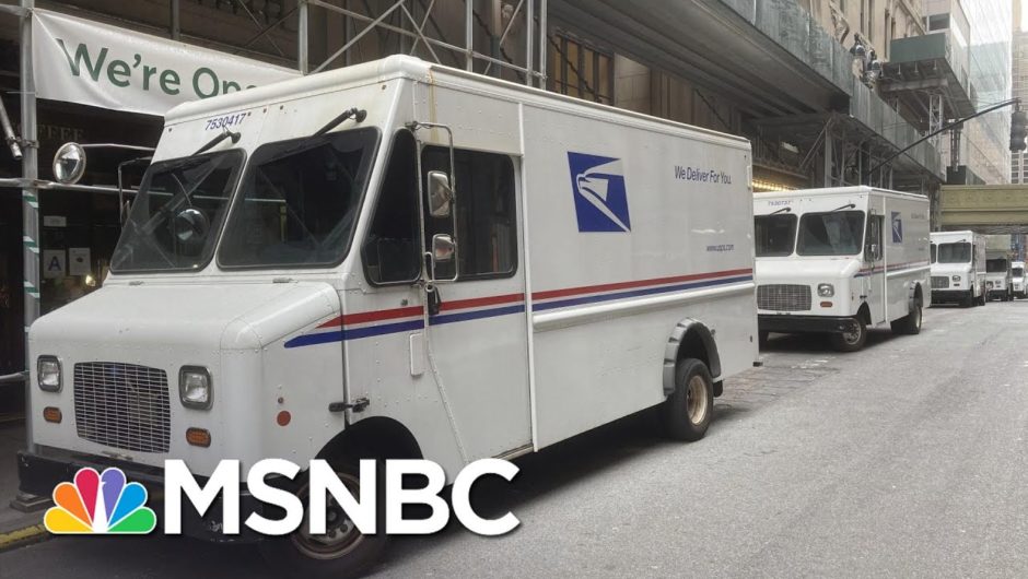 Millions Of Ballots Yet Unreturned As Time For Reliable Postal Delivery Passes | Rachel Maddow