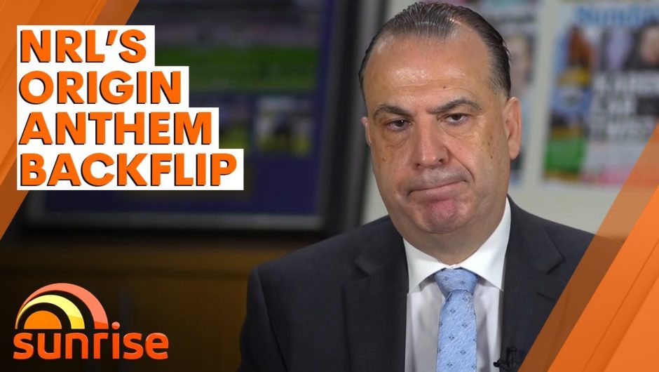 NRL backflips on scrapped anthem at State of Origin  | 7NEWS