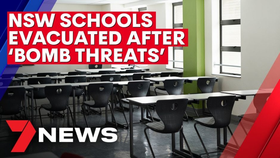 NSW high schools evacuated after 'bomb threat' emails | 7NEWS