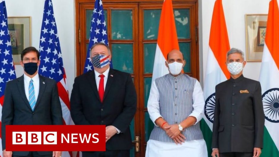 India and US sign crucial defence deal – BBC News