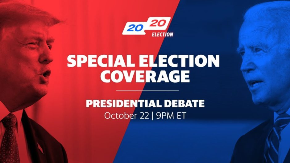 President Trump and Joe Biden square off in final presidential debate