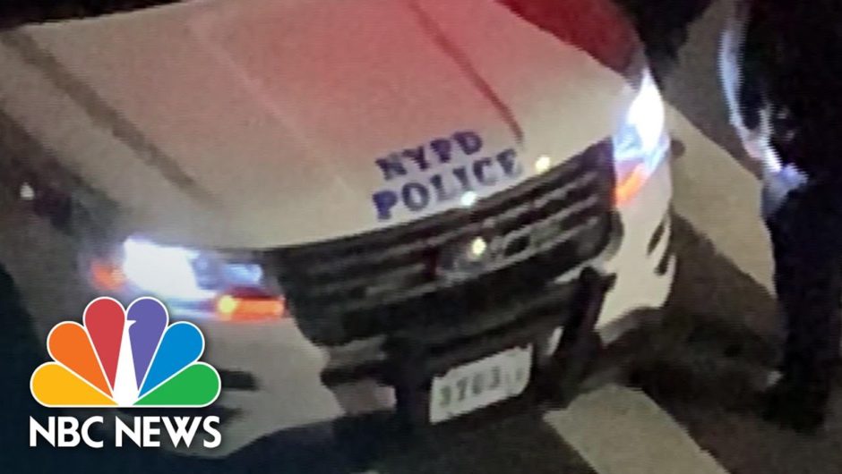 "Trump 2020" Heard Coming From NYPD Vehicle's Speaker | NBC News NOW