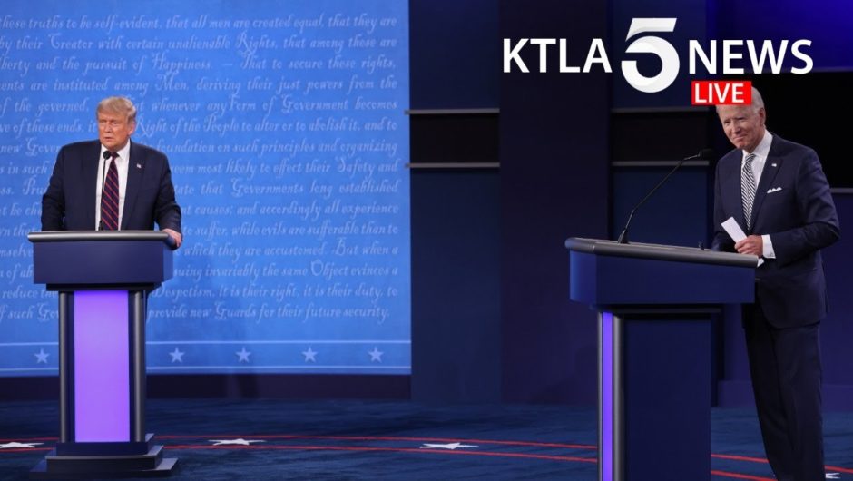 President Trump, former VP Biden face off in final presidential debate