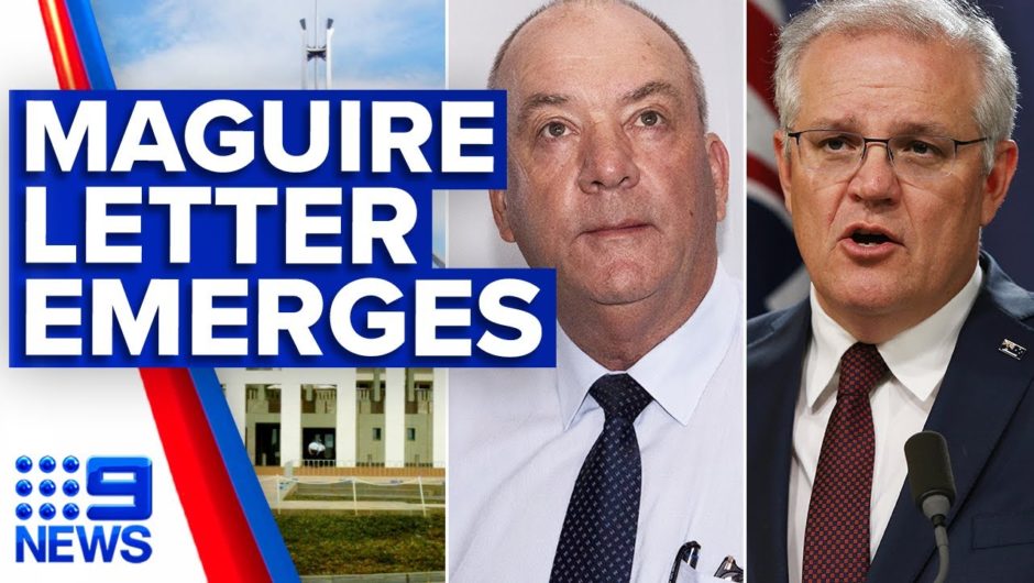 Prime Minister's Office confirms 2014 letter to Scott Morrison from Daryl Maguire | 9 News Australia