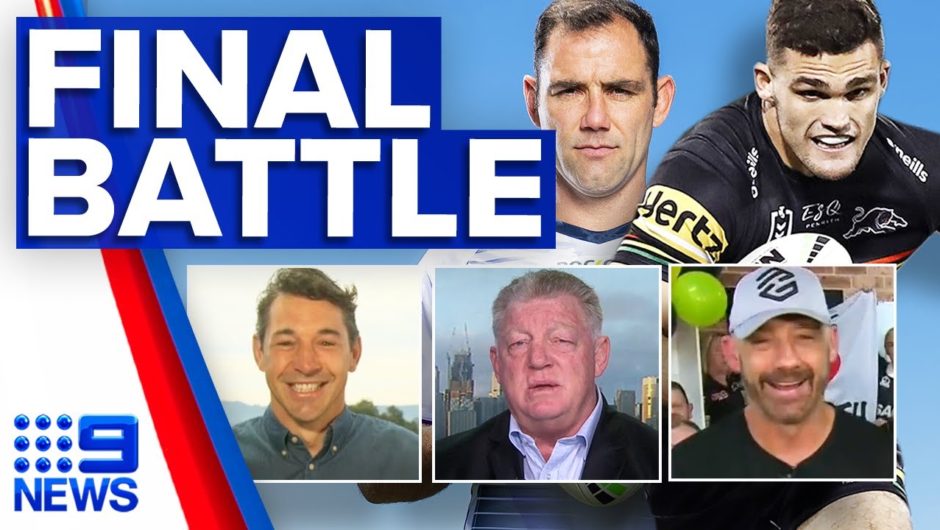 Phil Gould, Billy Slater and Mark Geyer preview NRL Grand Final | 9 News Australia