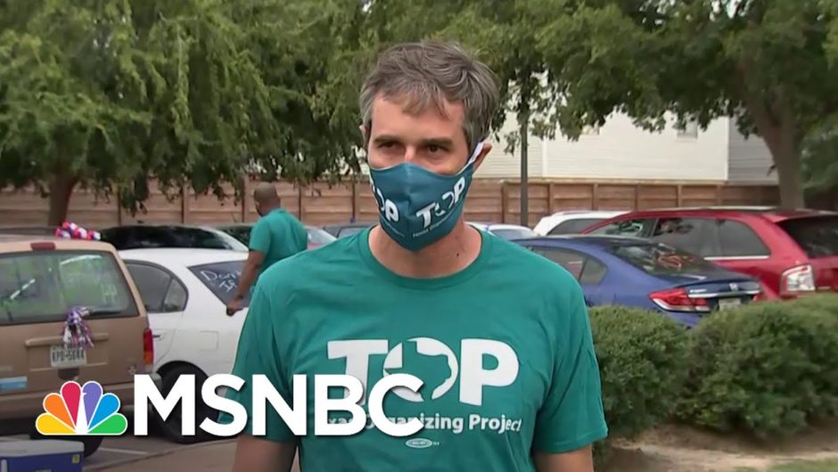 Democratic Organizers Canvassing With Hope To Turn Out New Voters In Texas | Andrea Mitchell | MSNBC