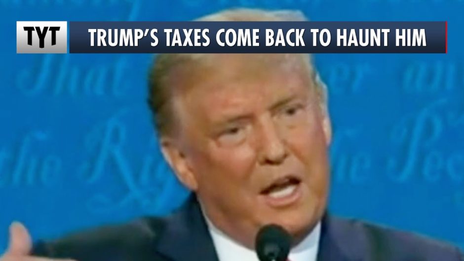 Trump Tripped Up When Asked About His Taxes