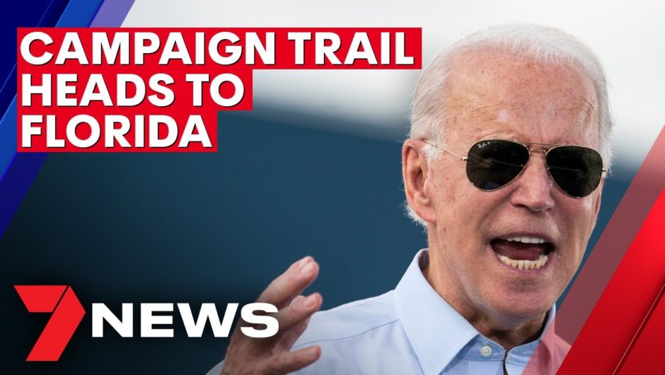 US Election: Trump and Biden hold dueling rallies in battleground state of Florida | 7NEWS