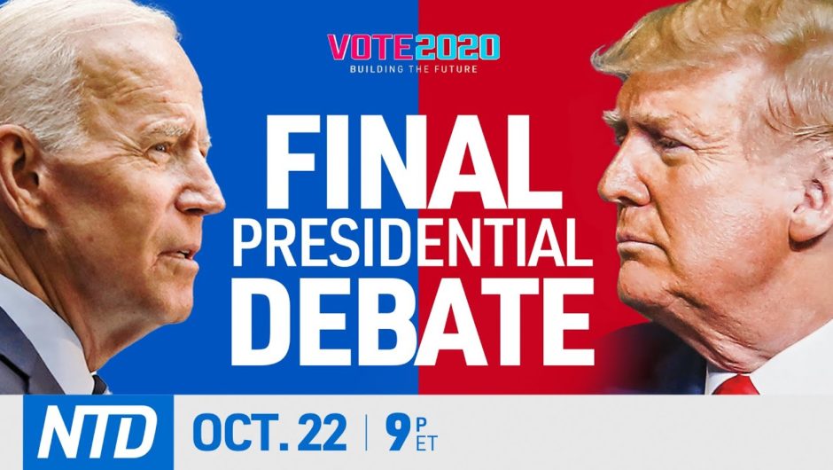 LIVE: Final 2020 presidential debate between Trump and Biden | NTD