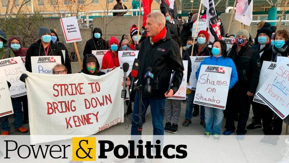 Striking Alberta health-care workers ordered back to work